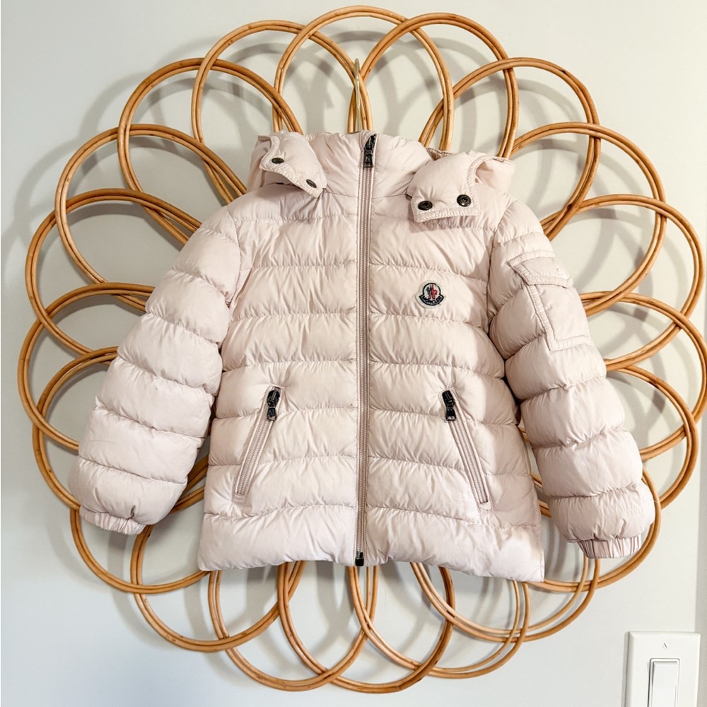 Moncler Soft Pink Quilted Jacket
